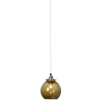 Lampa z małym szklanym kloszem Hope szara